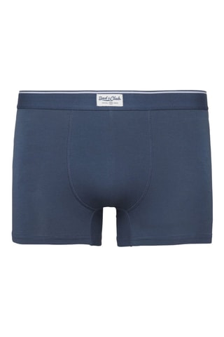 Boxer en coton biologique - Bleu foncé