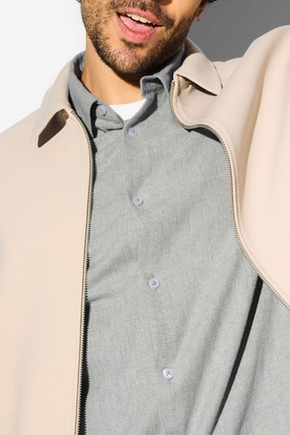 Chemise regular - Gris