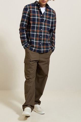 Chemise regular - Bleu marine