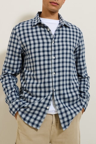 Chemise regular - Gris