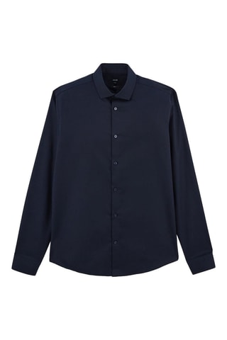 Chemise slim - Bleu nuit