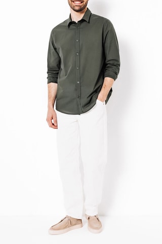 Chemise regular - Vert