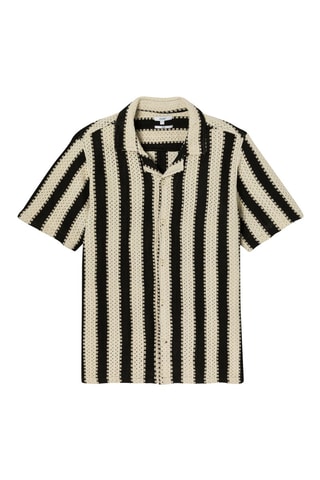 Biologisch Katoenen Overhemd Regular - Zwart