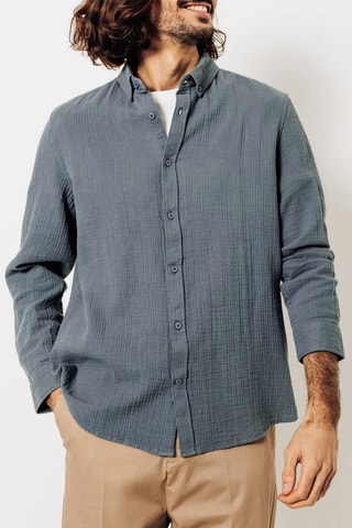 Chemise regular - Vert