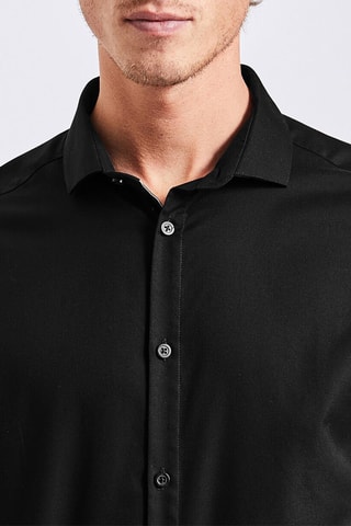 Chemise slim - Noir