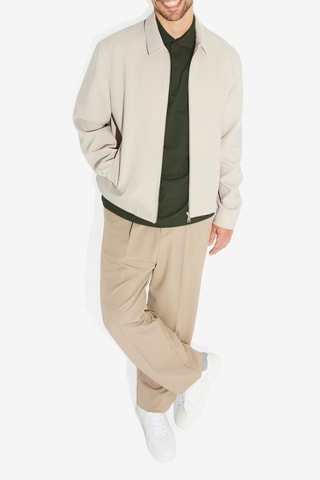 Polo regular en coton biologique - Kaki