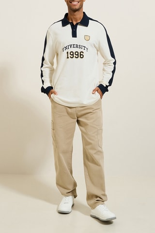 Polo  University Athletic Association - Violet et blanc