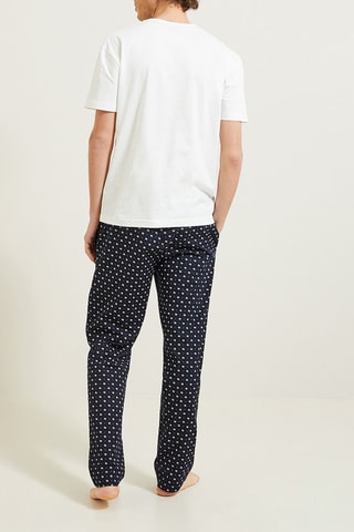 Pyjama - Blanc et bleu marine