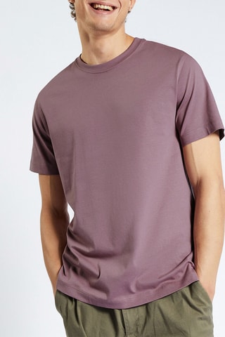 T-shirt en coton biologique - Violet