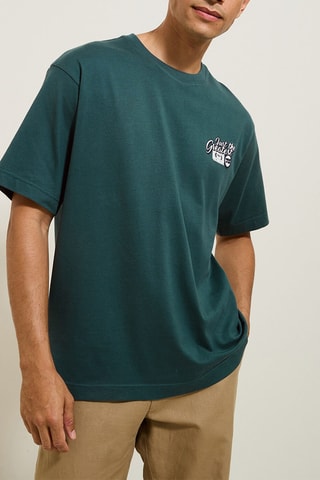 T-shirt en coton biologique - Vert