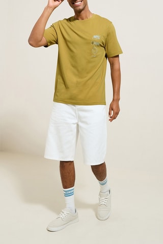 T-shirt regular - Moutarde