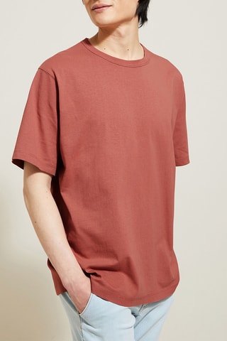 T-shirt relaxed - Marron