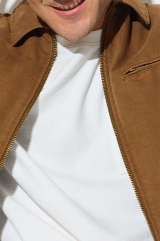 T-shirt relax en coton biologique - Blanc