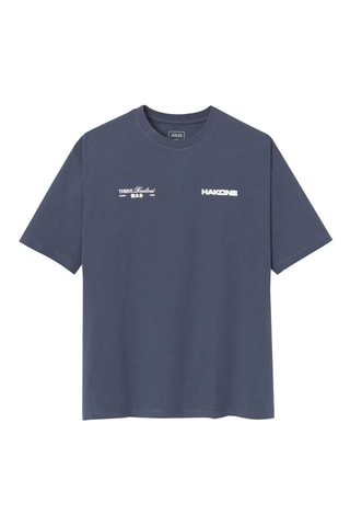 T-shirt relax - Bleu Foncé