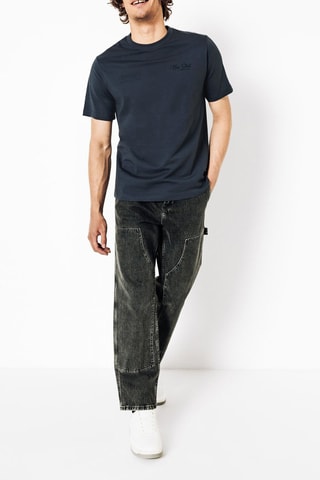 T-shirt regular - Bleu marine