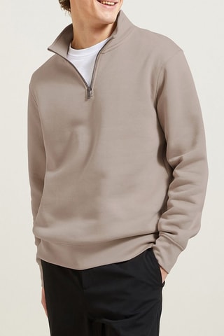 Sweat en coton biologique - Beige