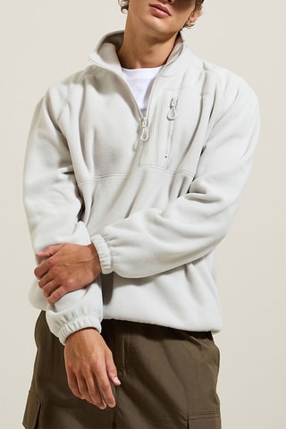 Sweat polaire - Gris clair