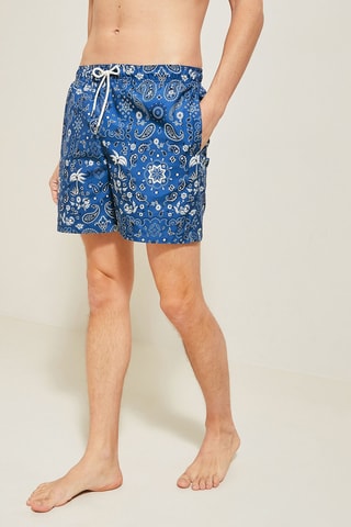 Short de bain - Bleu