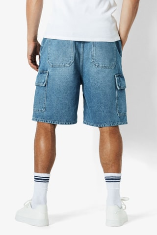 Bermuda en jean - Bleu