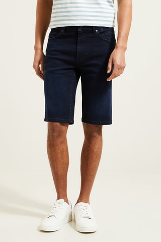 Bermuda en jean - Bleu