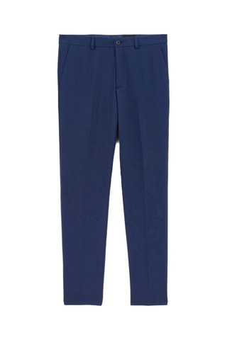 Pantalon de costume slim - Bleu