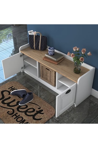 Meuble à chaussures P2 - 120 x 45 x 40 cm