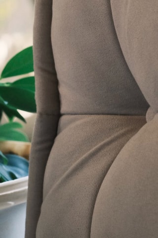 Chauffeuse Omi - Gris - 1 place - En tissu soho