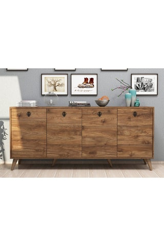 Bahut 4 portes - 180 x 45 x 80,8 cm