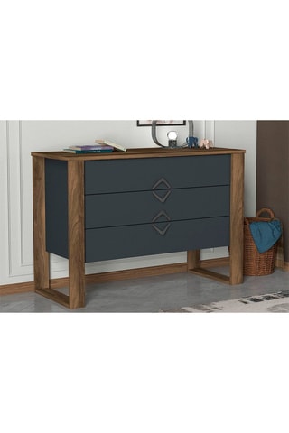 Commode 3 tiroirs - 110 x 76 x 44,8 cm