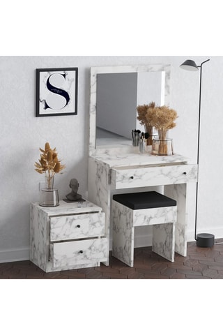 Ensemble coiffeuse Nice - 3 pièces