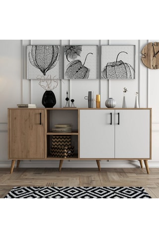 Buffet 3 portes Exxen - 180 x 83 x 45 cm