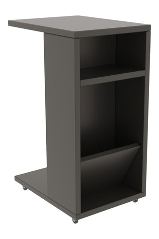 Table d'appoint Anthracite - 30 x 63 x 40 cm 
