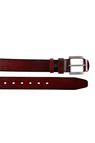 Ceinture en cuir - Marron