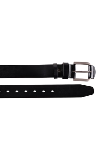 Ceinture en cuir - Noir