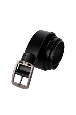 Ceinture en cuir - Noir