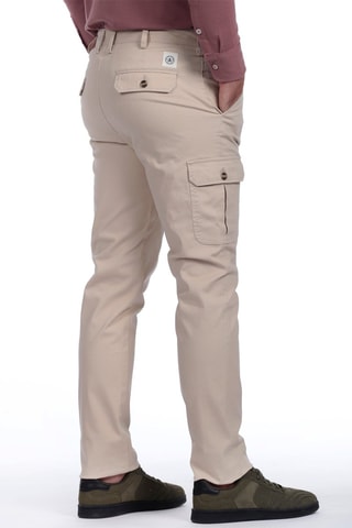 Pantalon cargo - Beige