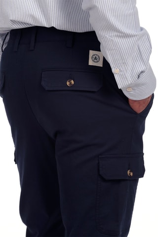 Pantalon cargo - Bleu marine