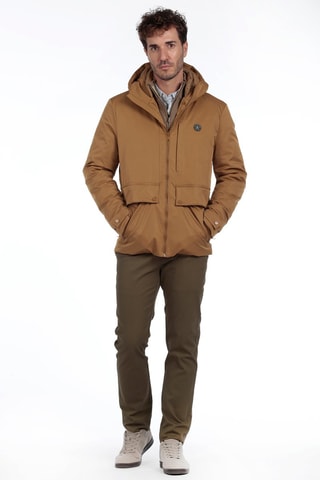 Parka met Capuchon - Camel