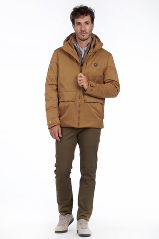 Parka met Capuchon - Camel
