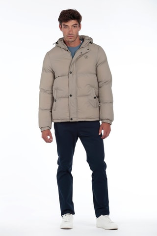 Parka met Capuchon - Beige