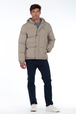 Parka met Capuchon - Beige