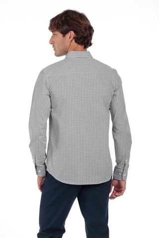 Chemise - Bleu et vert