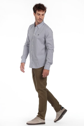 Chemise - Bleu et vert