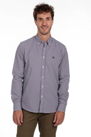 Chemise - Violet et blanc