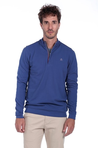 2 polos - Bleu et kaki