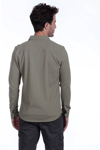 2 polos - Bleu marine et kaki