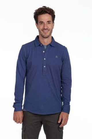 3 polos - Marron, rose et bleu