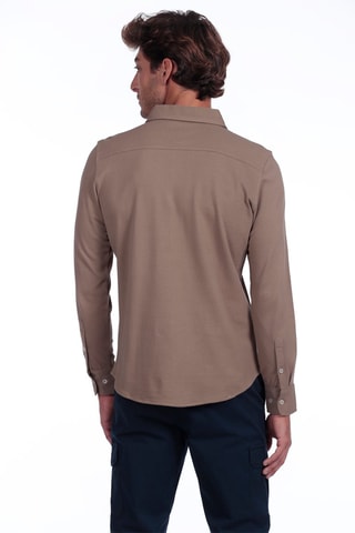 3 polos - Marron, rose et bleu