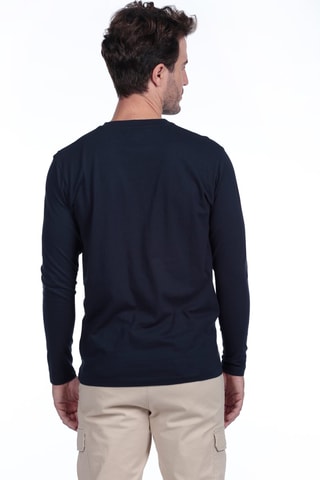 2 t-shirts - Blanc et bleu marine