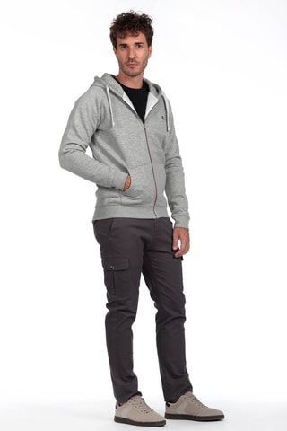 Sweater met Capuchon - Grijs